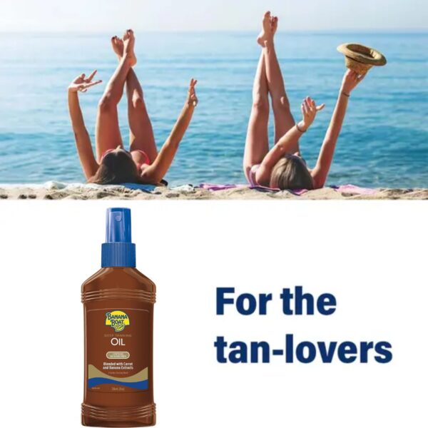 BANANA BOAT A Golden Blend Deep Tanning Oil - 236Ml - Image 3