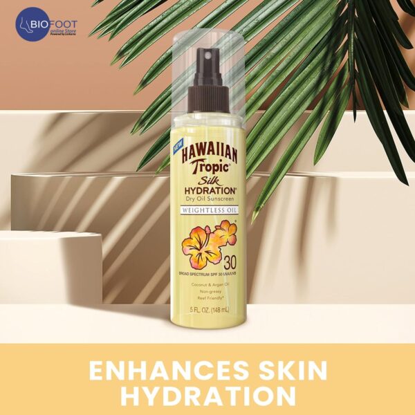 HAWAIIAN TROPIC WEIGHTLESS HYDRATION DRY OIL 30 148ML - Image 2