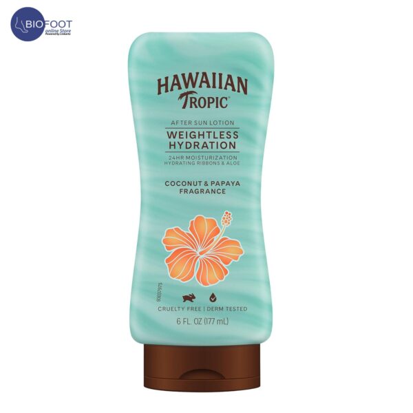 Hawaiian Tropic Silk Hydration Weightless After Sun Lotion  Coconut Papaya Fragrance 177ml