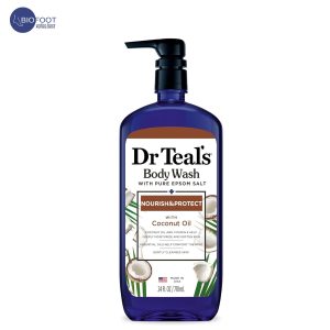 Dr Teal's Pure Epsom Salt  Body Wash-Cocunut Oil 710ml