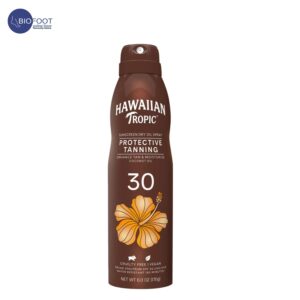 Hawaiian Tropic Protective Tanning Dry Oil Continuous Spray, SPF 30 170G