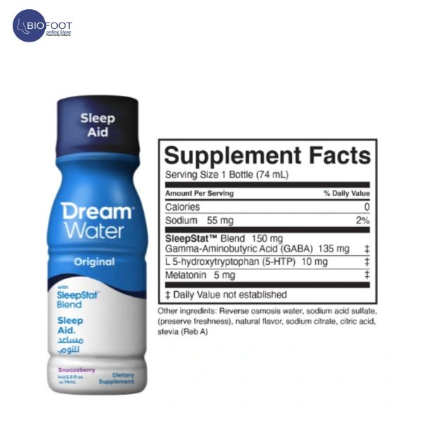 Dream Water Original Sleep and Relaxation Shot Snoozberry 74 ml - Image 6