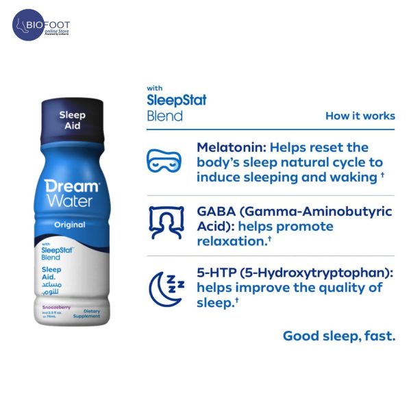 Dream Water Original Sleep and Relaxation Shot Snoozberry 74 ml - Image 3