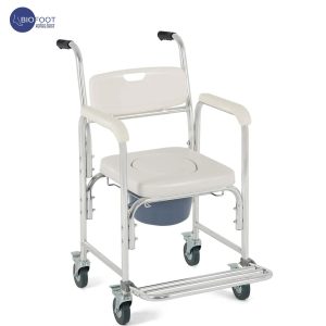 Euromed Bathroom Chair with Small Wheels 8961L