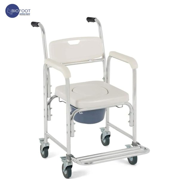 Euromed Bathroom Chair with Small Wheels 8961L