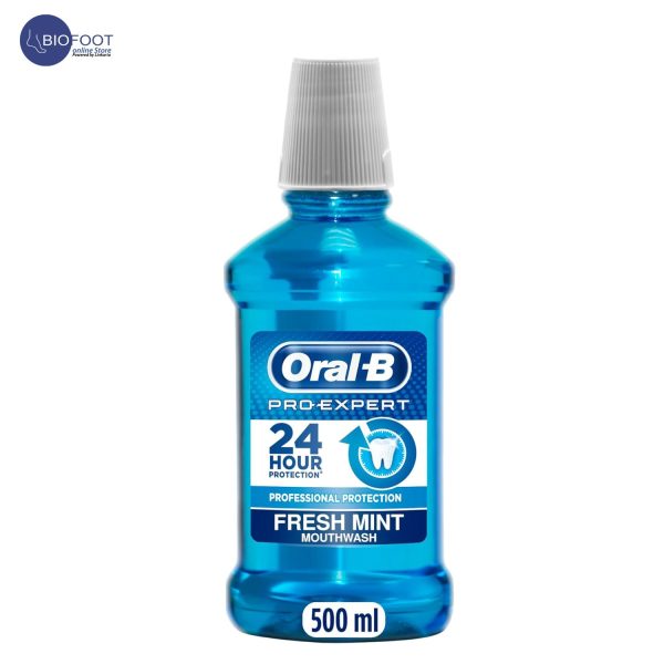 Oral-B Pro-Expert Professional Protection Fresh Mint Mouthwash, 250 ml