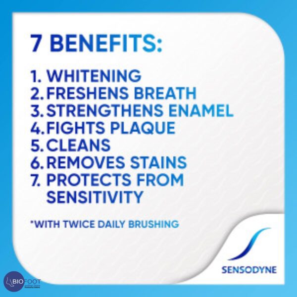 Sensodyne Multi Care + Whitening Toothpaste 50 ml - Image 2
