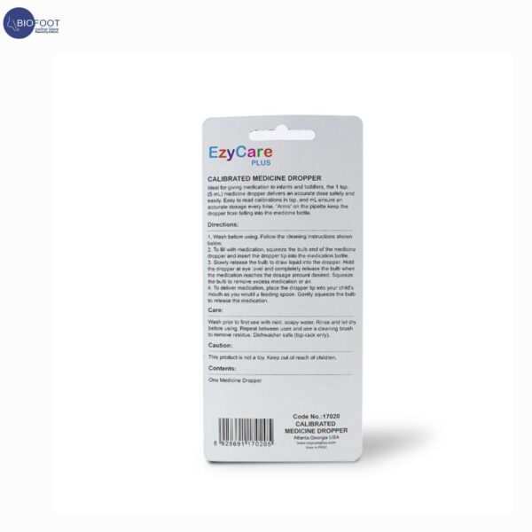 Ezycare Medicine Dropper 5ml 17020 - Image 3