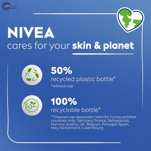 Nivea Body Lotion Shea Smooth, with Deep Moisture Serum 48h 250ml - Image 2