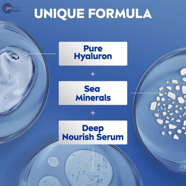 NIVEA Body Lotion Normal & Dry Skin, Express Hydration Sea Minerals, 250ml - Image 3