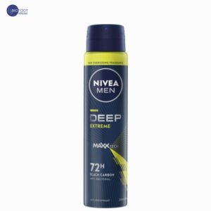 Nivea Men Deep Extreme Black Carbon 72hr Anti Persperant Spray 150ml