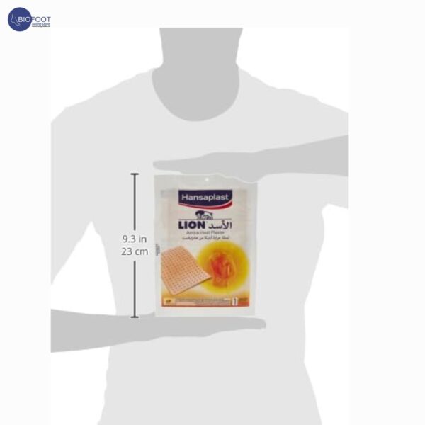 Hansaplast Lion Arnica Heat Plaster 12*18cm 1Patch - Image 3