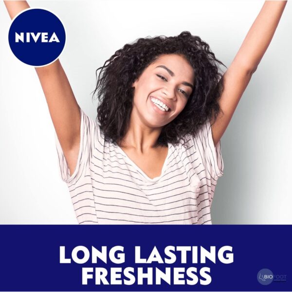 Nivea Black & White Invisible Silky Smooth Deo-Roll On48h 50ml - Image 2