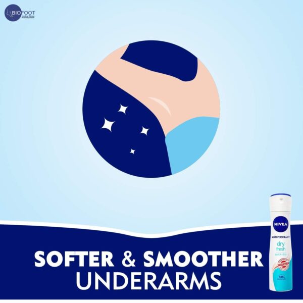 Nivea Deodorant Spray Dry Fresh 150 ML - Image 3