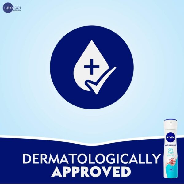Nivea Deodorant Spray Dry Fresh 150 ML - Image 4