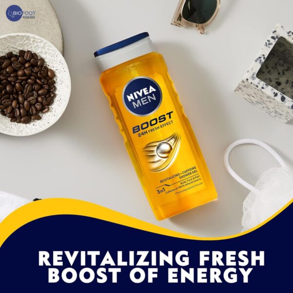Nivea Men Shower Gel Boost 250 ML - Image 5