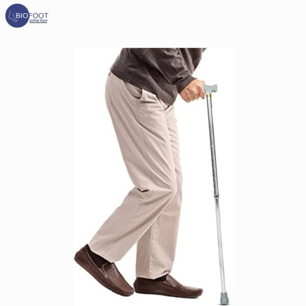 EUROMED ADJUSTABLE WAKING STICK 920L-SILVER - Image 3