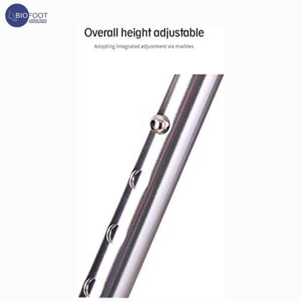 EUROMED ADJUSTABLE WAKING STICK 920L-SILVER - Image 2