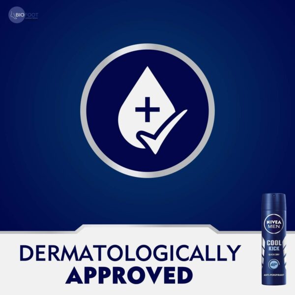 Nivea Men Cool Kick Dry Quick 48h 150ml - Image 2