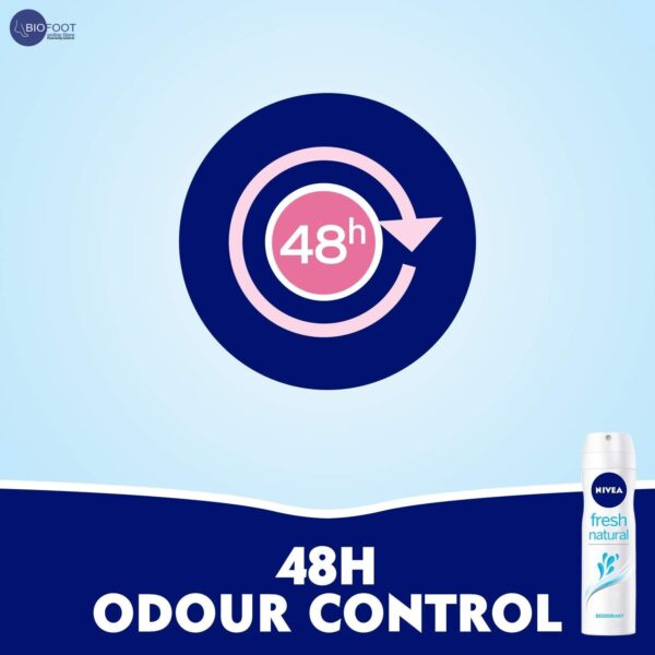 Nivea Deodorant Spray Fresh Natural 150 ML - Image 4
