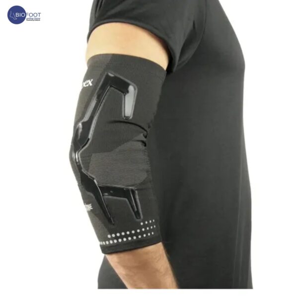 Compex Trizone Pro Compression Sleeve With Bands Of Support Black - Image 3