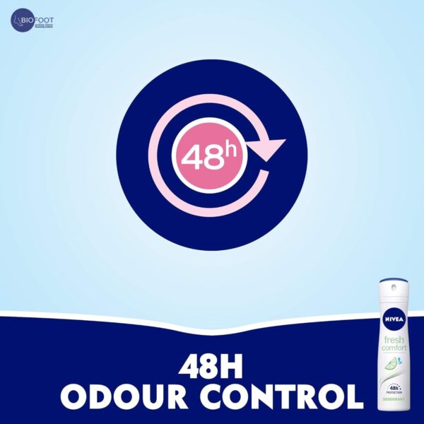 Nivea Deodorant Spray Fresh Comfort 150 ML - Image 3