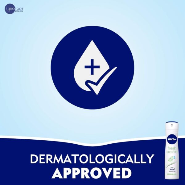 Nivea Deodorant Spray Fresh Comfort 150 ML - Image 4
