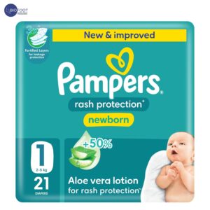 Pampers  New Born Rash Protection Size 1 2-5kg 21 Diapers