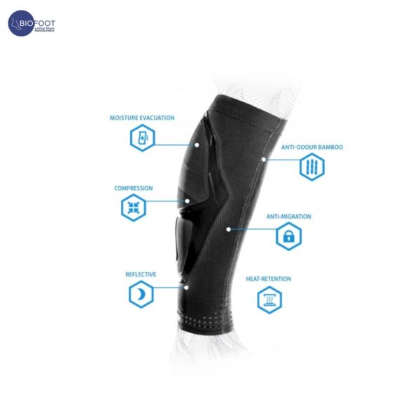 Compex Trizone Calf Sleeve Black - Image 4