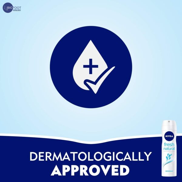 Nivea Deodorant Spray Fresh Natural 150 ML - Image 5