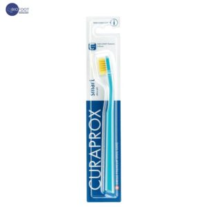 Curaprox CS Smart Toothbrush with 7,600 Filaments Ultra-Soft Manual Toothbrush for Adults  Small Brush Head for Precise Cleaning  Ideal for Sensitive Teeth and Gums Single Pack