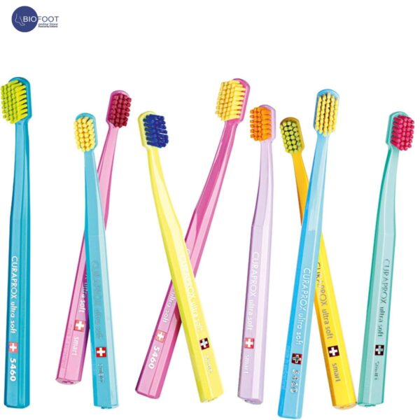 Curaprox CS Smart Toothbrush with 7,600 Filaments Ultra-Soft Manual Toothbrush for Adults  Small Brush Head for Precise Cleaning  Ideal for Sensitive Teeth and Gums Single Pack - Image 3