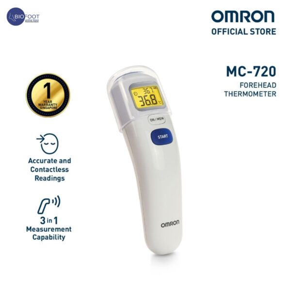 Omron Forehead Gentle Thermometer 720 - Image 4