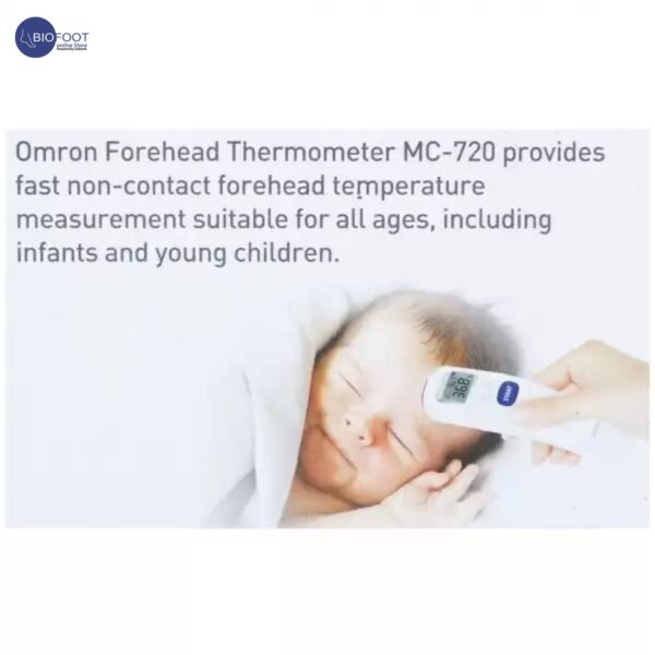 Omron Forehead Gentle Thermometer 720 - Image 3