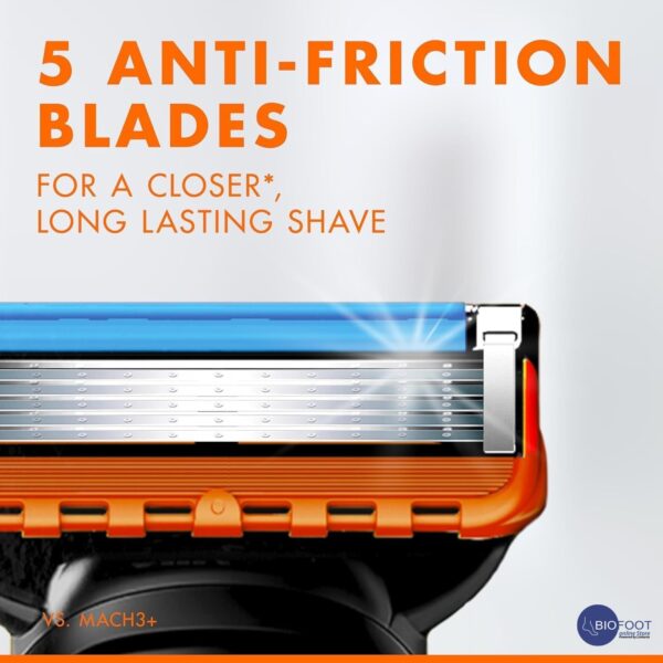 Gillette Fusion 5 Men Blades 4 Counts - Image 3