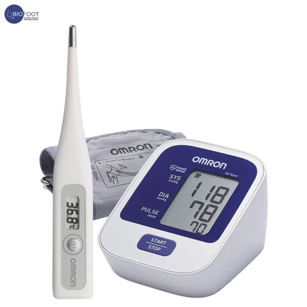 OMRON M2 BASIC + Adaptor + Eco Temp 3in1 Valuepack - Image 2