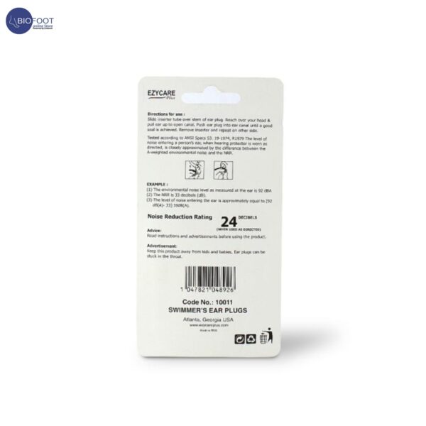 Ezycare Swimming Ear Plugs 10011 - Image 2