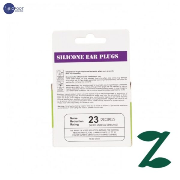 Ezycare Silicon Ear Plugs 3Pair 10103 - Image 3