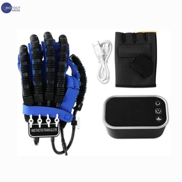 Robot Gloves Hand Rehabilitation Automatic Finger Robot Stroke Hand Exerciser Hemiplegia Devices Physiotherapy Infarction Device Per Peice - Image 2