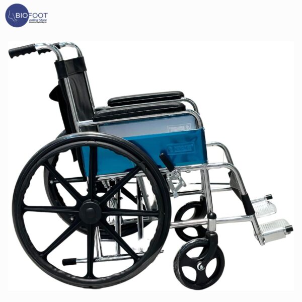 Euromed 809B Wheelchair Stainless Steel - Image 2