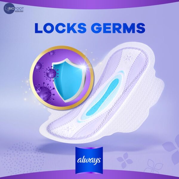 Always All In One Ultra Thin, Night Sanitary Pads With Wings, 12 - Image 5