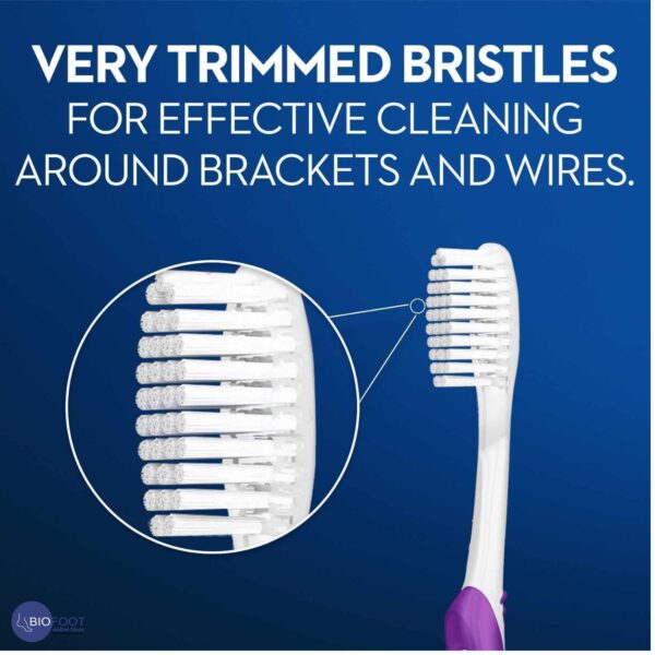 Oral B Pro Expert Ortho Orthodontic 35 Soft Toothbrush - Image 3