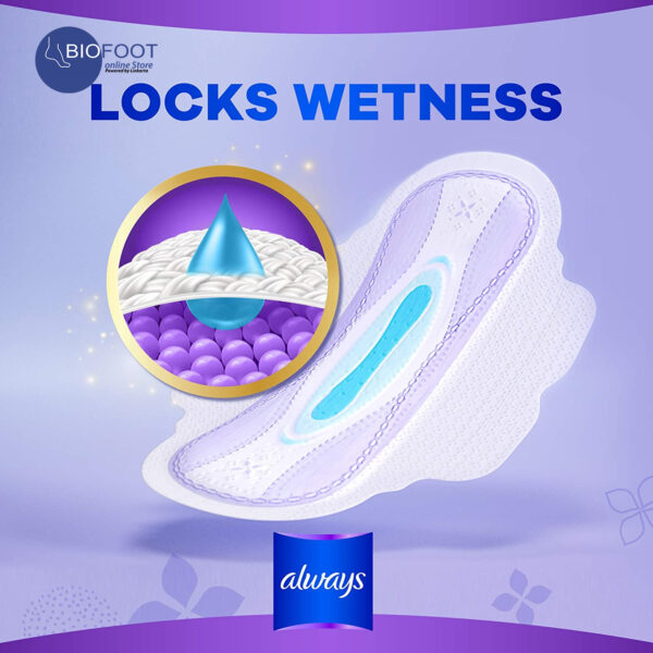 Always All In One Ultra Thin, Night Sanitary Pads With Wings, 12 - Image 2