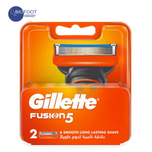 Gillette Fusion 5 Smooth Long Lasting Shave 2 Pcs