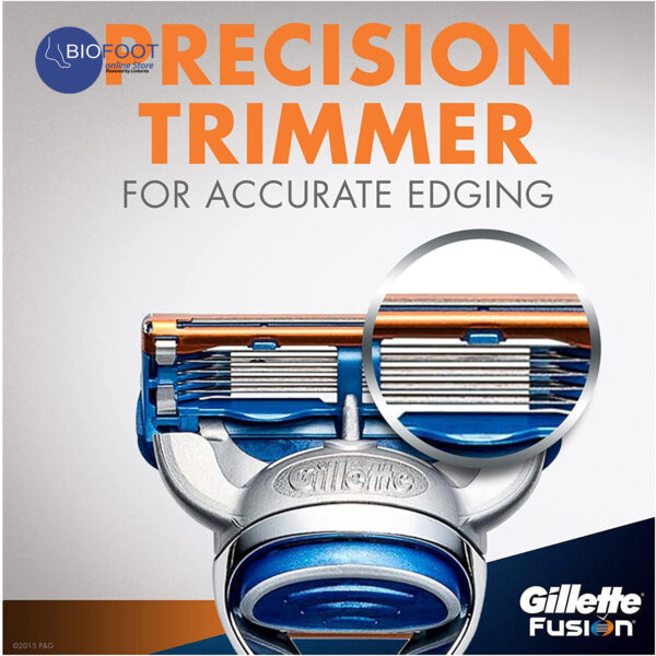 Gillette Fusion 5 Smooth Long Lasting Shave 2 Pcs - Image 2