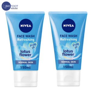 NIVEA Lotus Flower Refreshing Face Wash offer pack 2pcs of 150ml