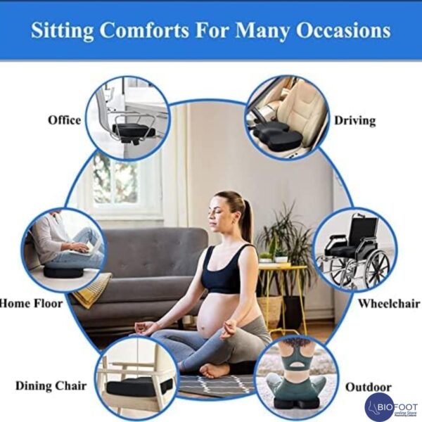 Comforto Sitting Pro U Shape Memory Foam Cushion - Image 6