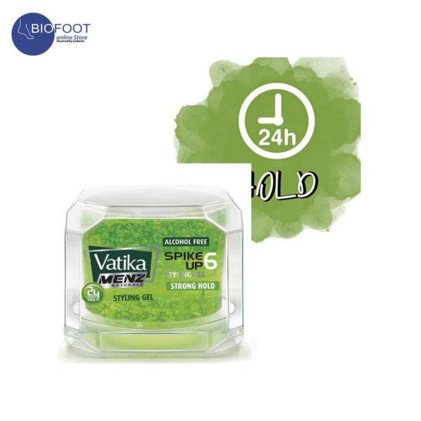 VATIKA Spike Up Strong Hold 6 Styling Gel 250ml - Image 3