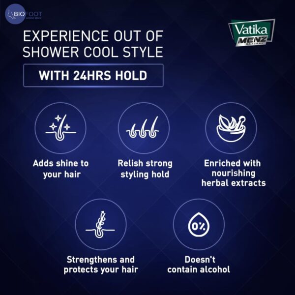 VATIKA Styling gel Wet look Splash effect 3 250 ml - Image 4