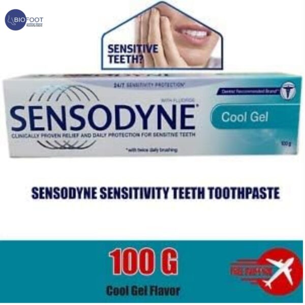 Sensodyne Cool Gel Toothpaste 100g - Image 3